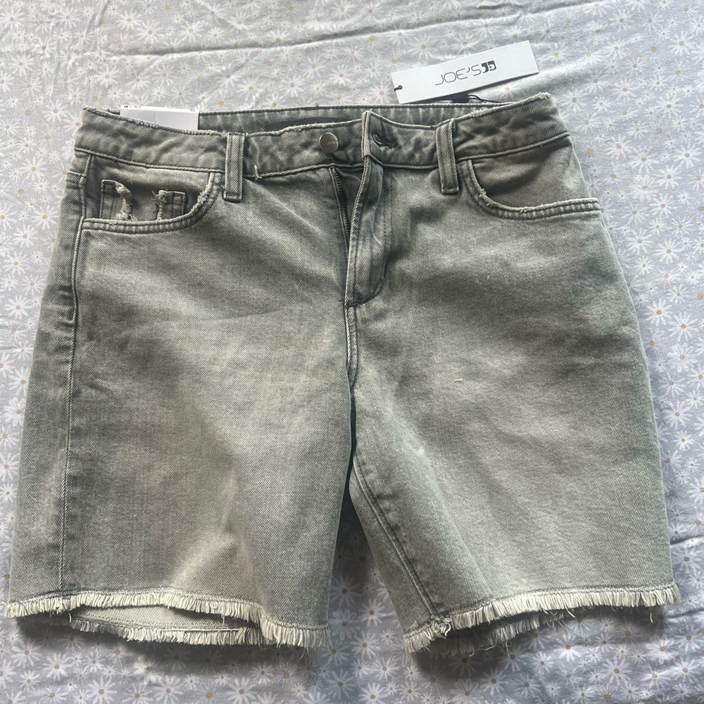 Joe's Jeans Gray Jean Shorts